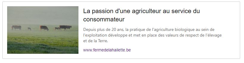 hailette ferme